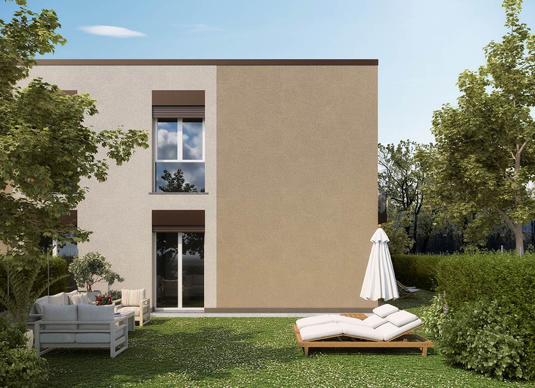 BREGNANO NUOVO TRILOCALE CON GIARDINO