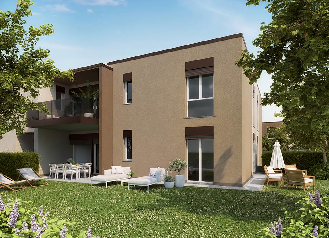 BREGNANO NUOVO TRILOCALE CON GIARDINO