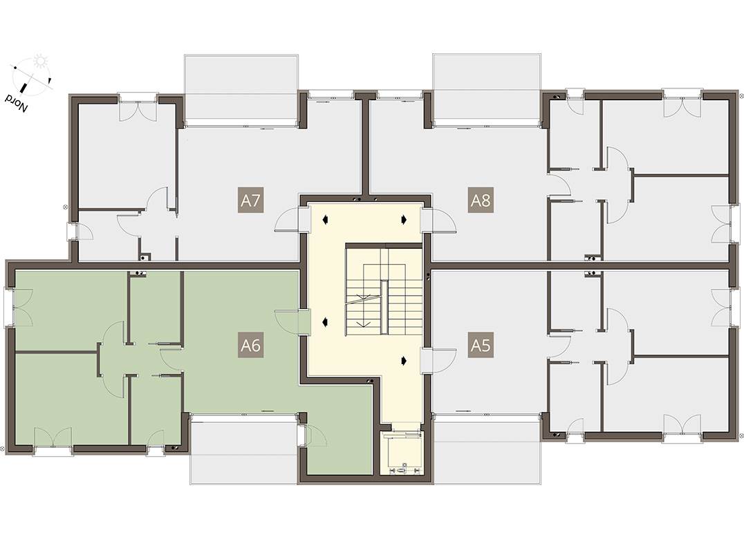 MOZZATE TRILOCALE CON TERRAZZO E BOX