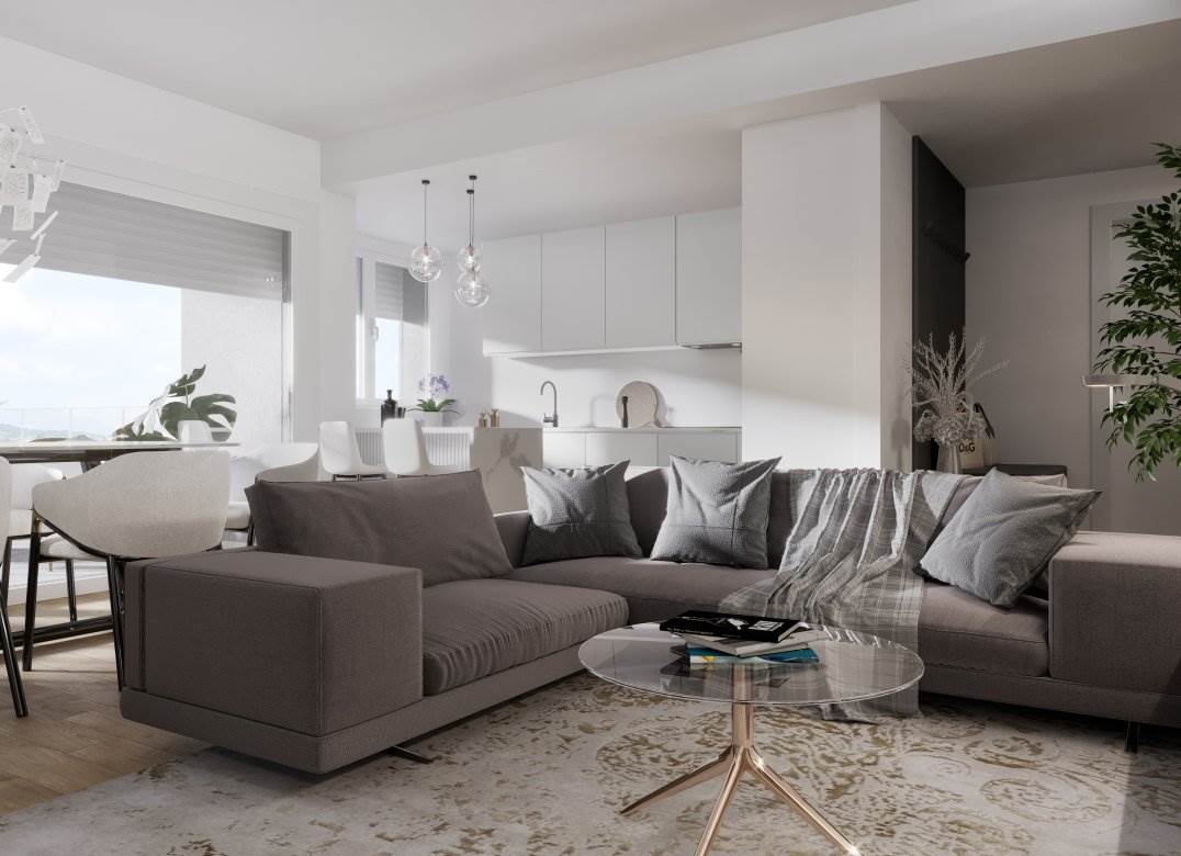 BREGNANO NUOVO TRILOCALE CON TERRAZZO