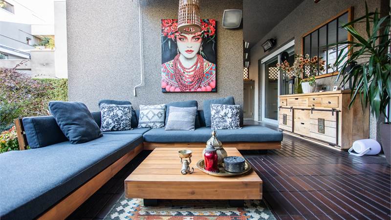 COMO APPARTAMENTO CON PORTICO - ARREDATO 