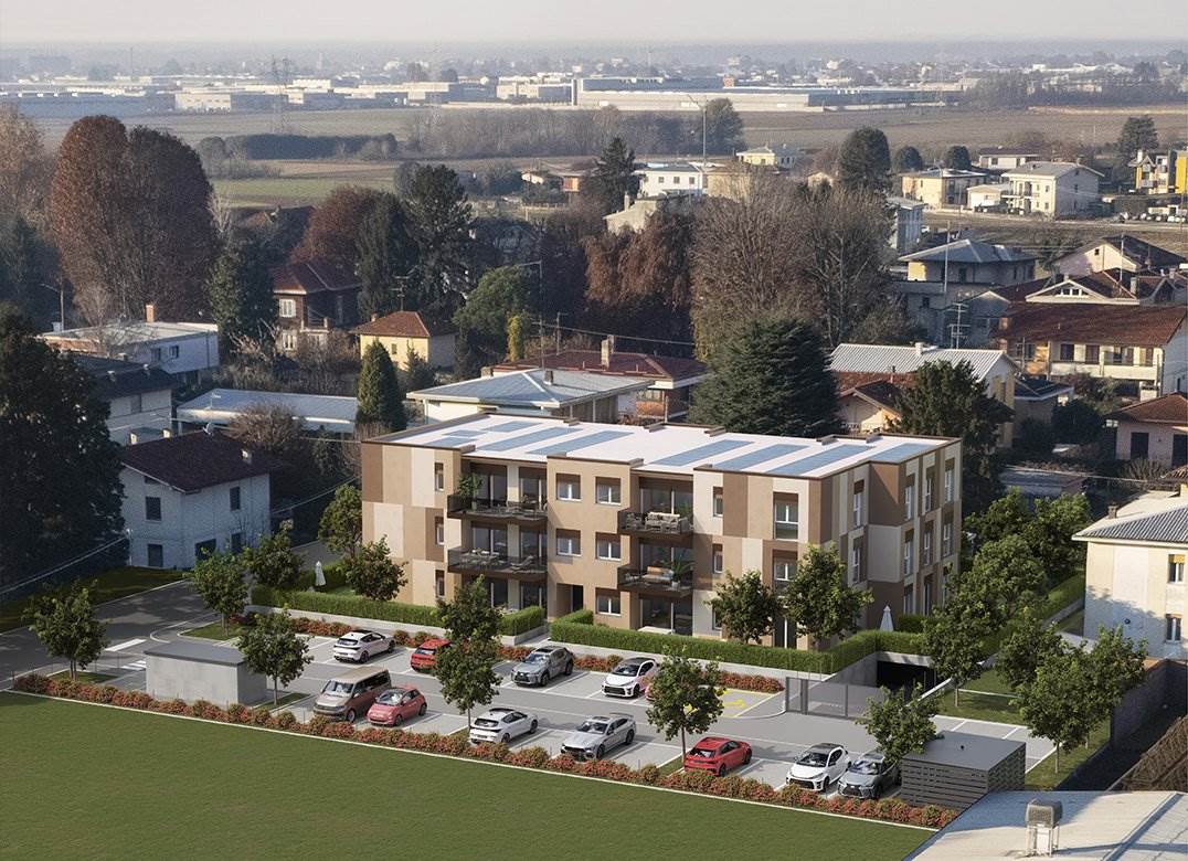 ROVELLASCA NUOVO TRILOCALE CON GIARDINO