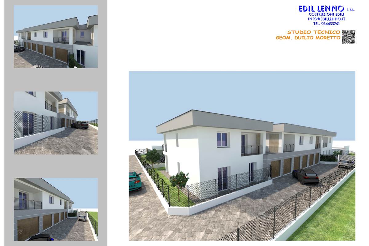 BREGNANO NUOVO TRILOCALE CON BALCONI E BOX