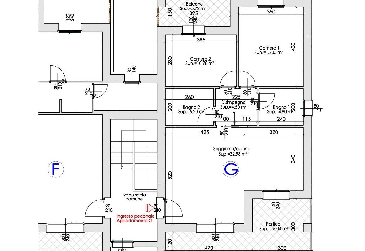 BREGNANO NUOVO TRILOCALE CON BALCONI E BOX