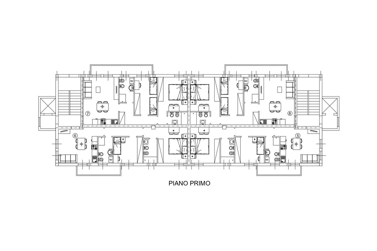 LENTATE SUL SEVESO NUOVO TRILOCALE CON BALCONE