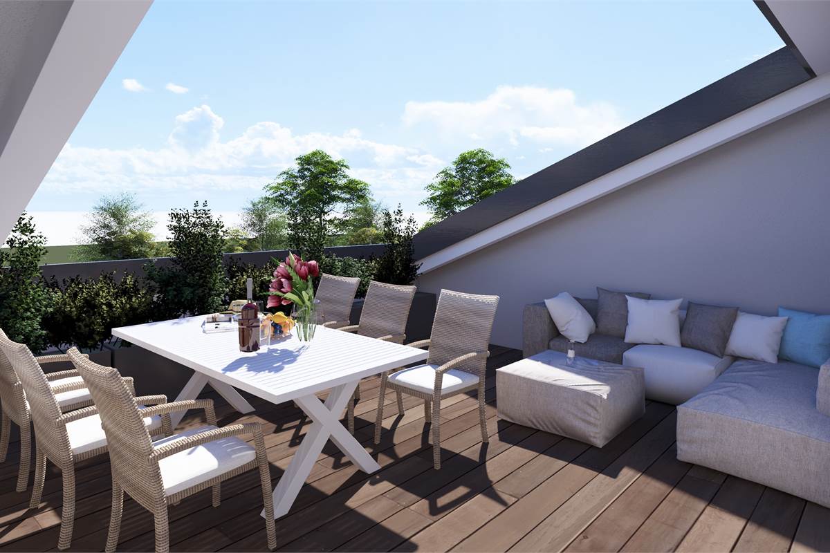 LENTATE SUL SEVESO NUOVO TRILOCALE CON BALCONE