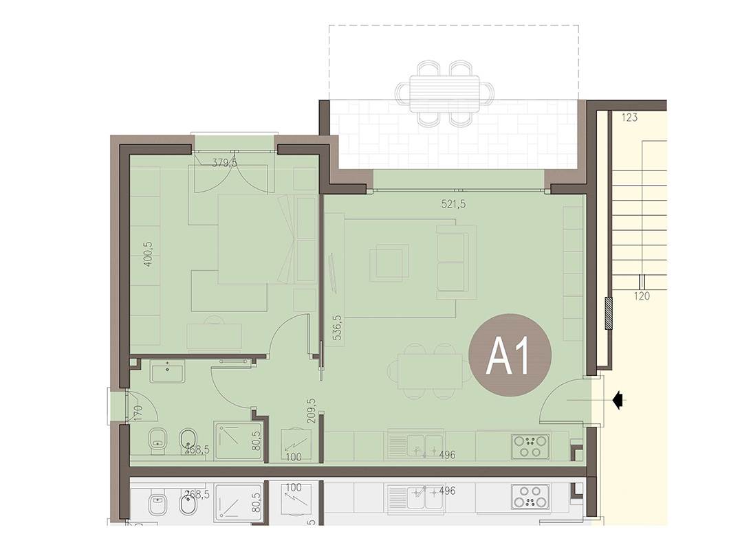 GUANZATE NUOVO BILOCALE CON GIARDINO