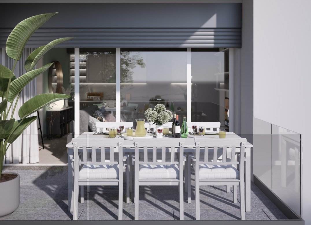 ALSERIO NUOVO TRILOCALE CON TERRAZZO