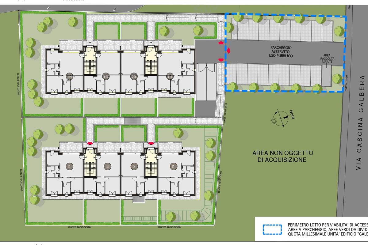 ALSERIO NUOVO TRILOCALE CON TERRAZZO