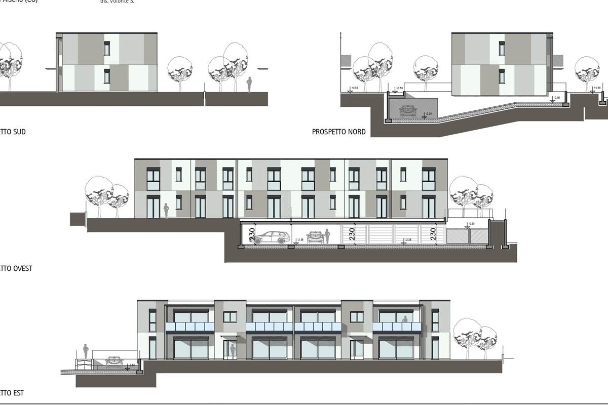 ALSERIO NUOVO TRILOCALE CON TERRAZZO