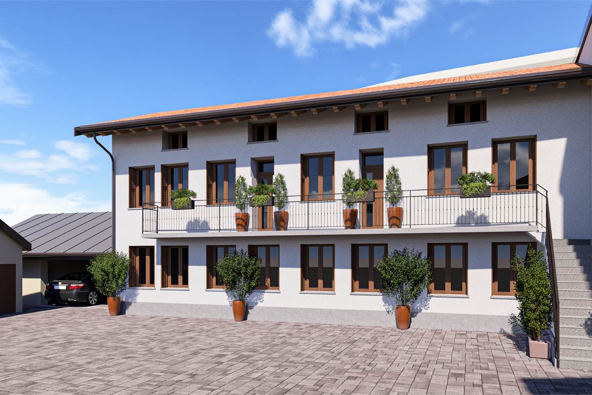 NOVEDRATE NUOVO TRILOCALE SU DUE LIVELLI CON POSTO AUTO