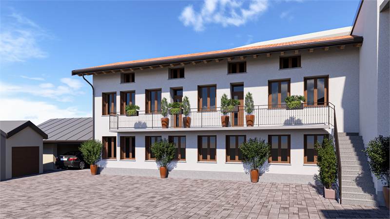 NOVEDRATE NUOVO TRILOCALE SU DUE LIVELLI CON POSTO AUTO