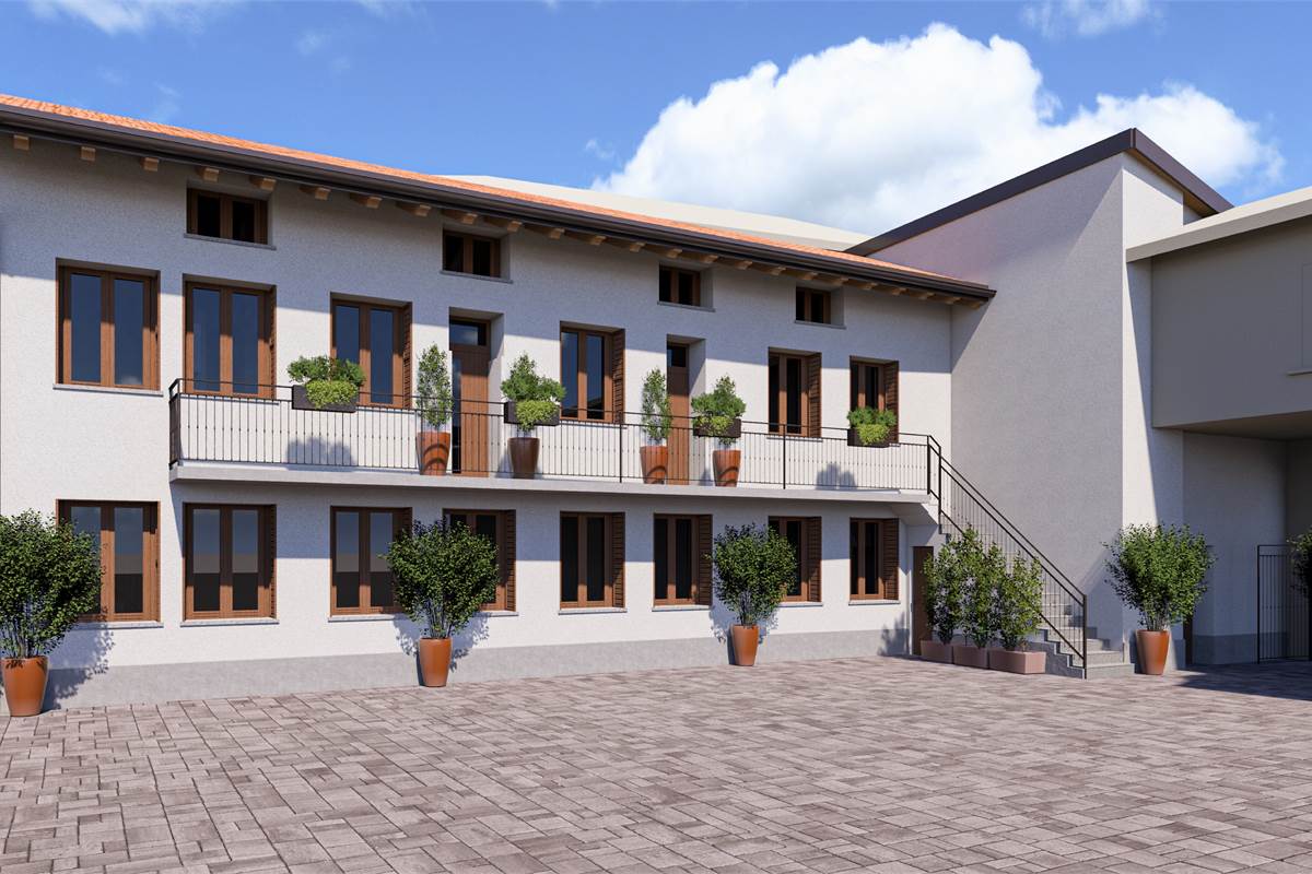 NOVEDRATE NUOVO TRILOCALE SU DUE LIVELLI CON POSTO AUTO