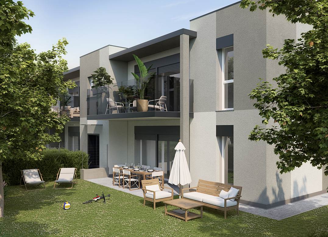 ALSERIO NUOVO TRILOCALE CON GIARDINO
