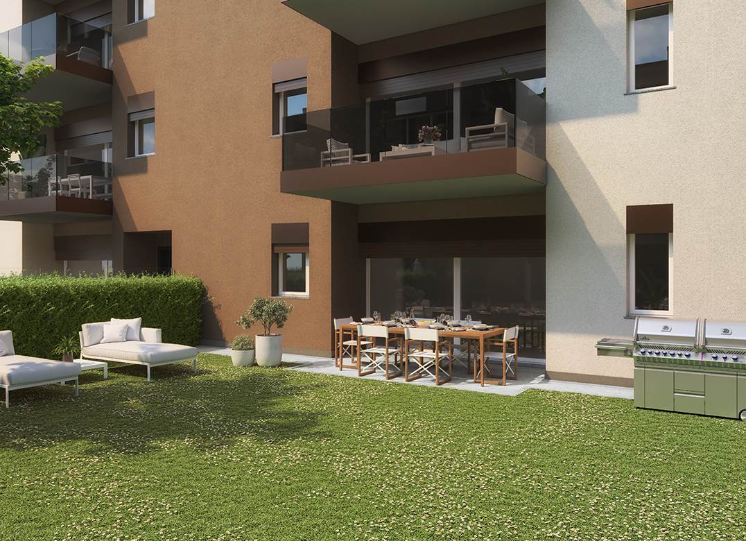 VILLA GUARIA NUOVO TRILOCALE CON GIARDINO