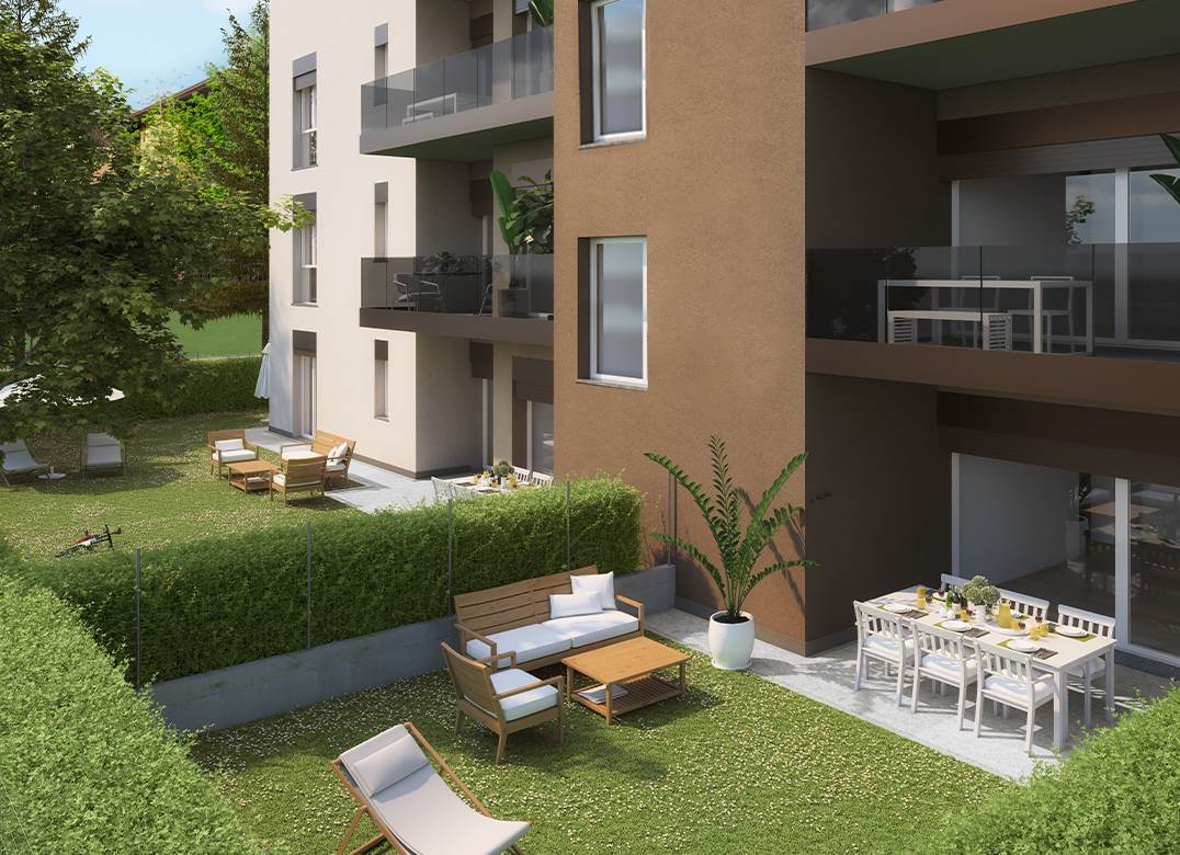 VILLA GUARIA NUOVO TRILOCALE CON GIARDINO