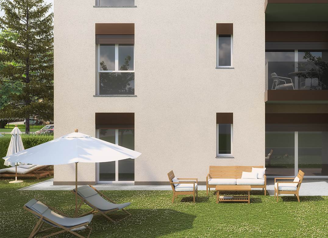 VILLA GUARIA NUOVO TRILOCALE CON GIARDINO