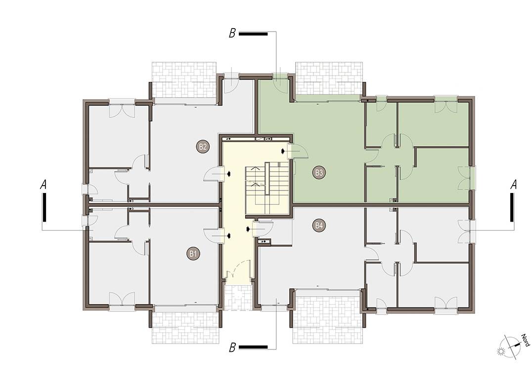 COLVERDE NUOVO TRILOCALE CON GIARDINO