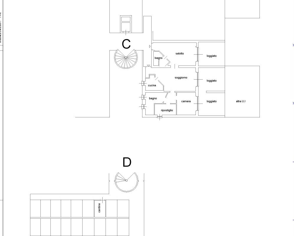 COMO BELLISSIMO TRILOCALE ARREDATO CON GIARDINO E PORTICO