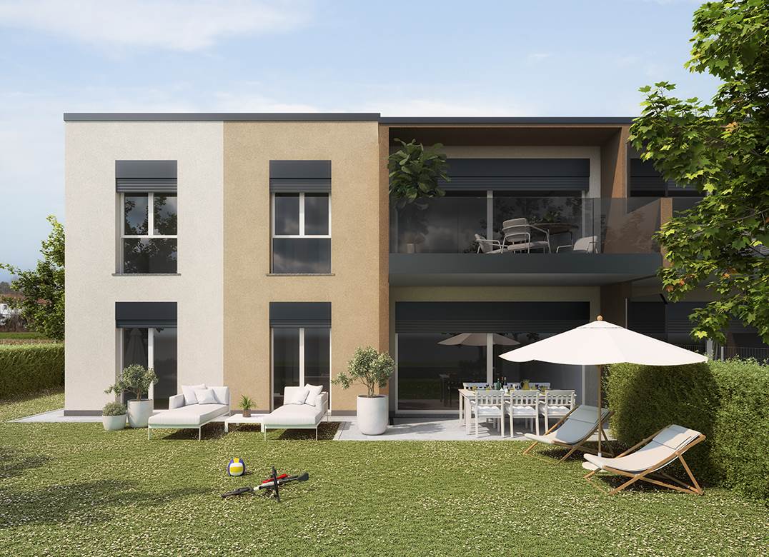 OLGIATE COMASCO NUOVO TRILOCALE CON TERRAZZO E BOX DOPPIO