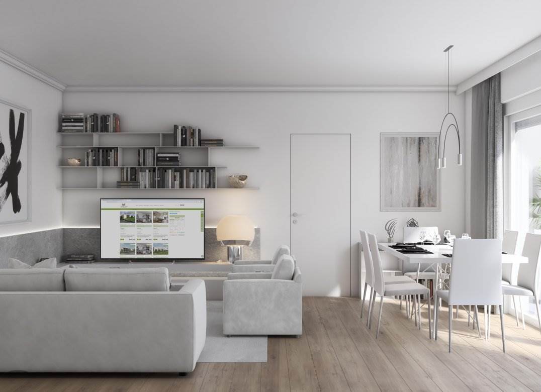 OLGIATE COMASCO NUOVO TRILOCALE CON TERRAZZO E BOX DOPPIO