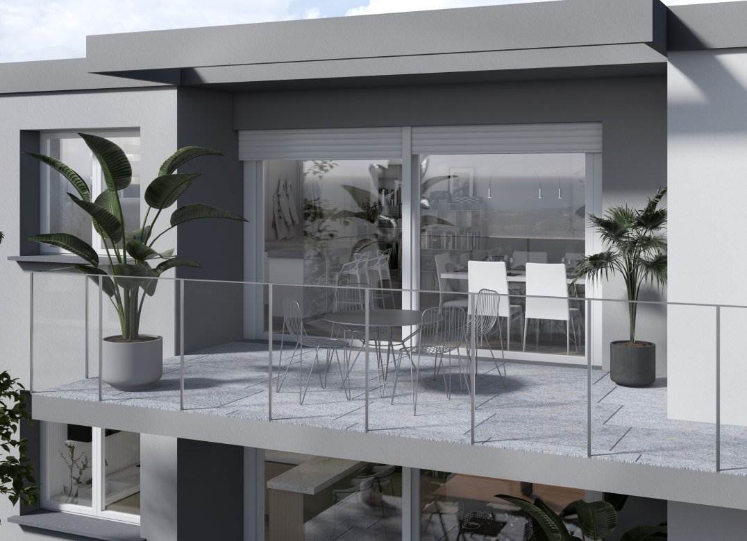 OLGIATE COMASCO NUOVO TRILOCALE CON TERRAZZO E BOX DOPPIO