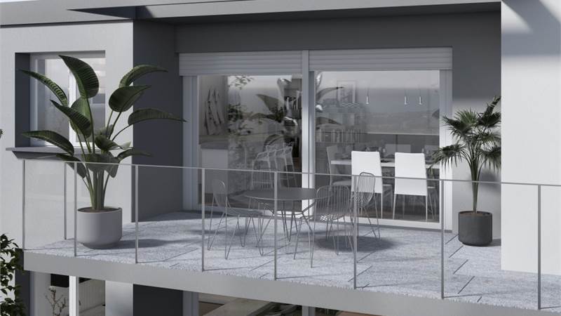 OLGIATE COMASCO NUOVO TRILOCALE CON TERRAZZO E BOX DOPPIO