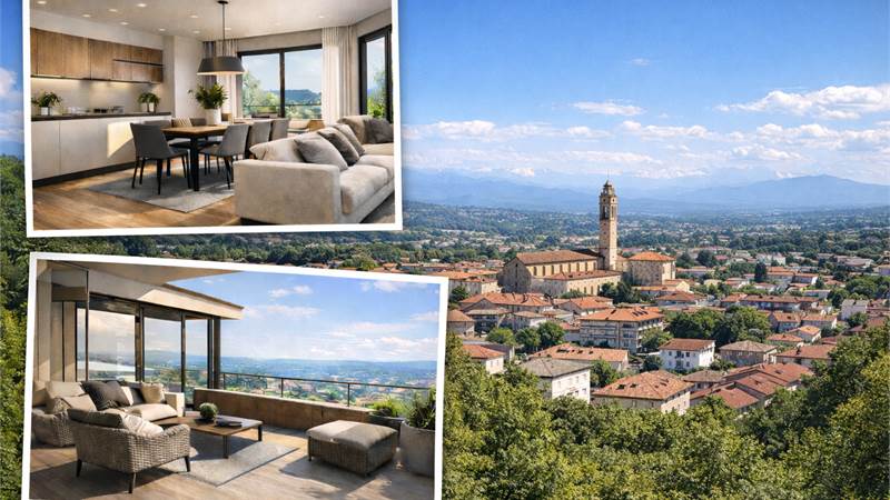 Cantù quadrilocali di nuova costruzione in centro