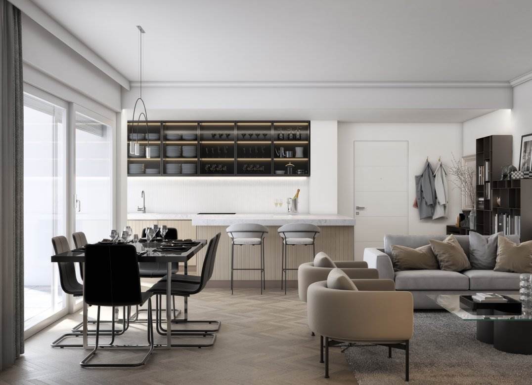 CADORAGO ELEGANTE QUADRILOCALE CON AMPIO GIARDINO