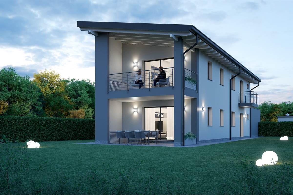 Cantù appartamento in villa al piano terra con giardino - Ingresso indipendente