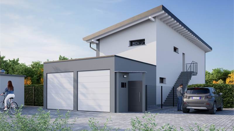 Cantù appartamento in villa al piano primo con terrazzo