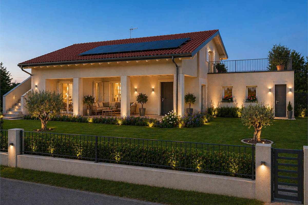 BREGNANO Nuova Villa Bifamiliare in Contesto Verde e Residenziale