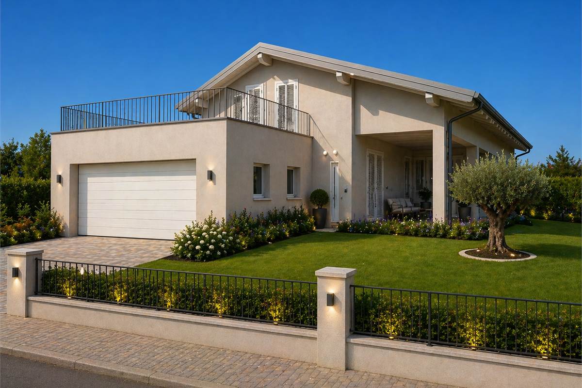 BREGNANO Nuova Villa Bifamiliare in Contesto Verde e Residenziale