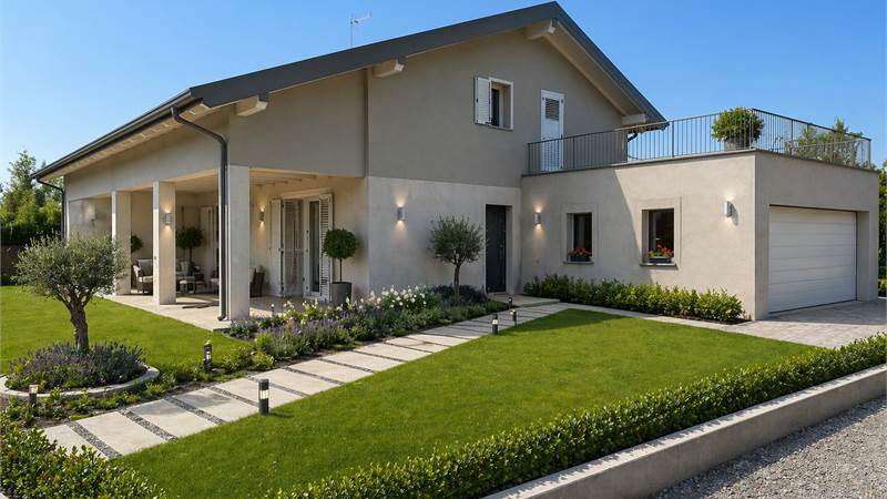 BREGNANO Nuova Villa Bifamiliare in Contesto Verde e Residenziale
