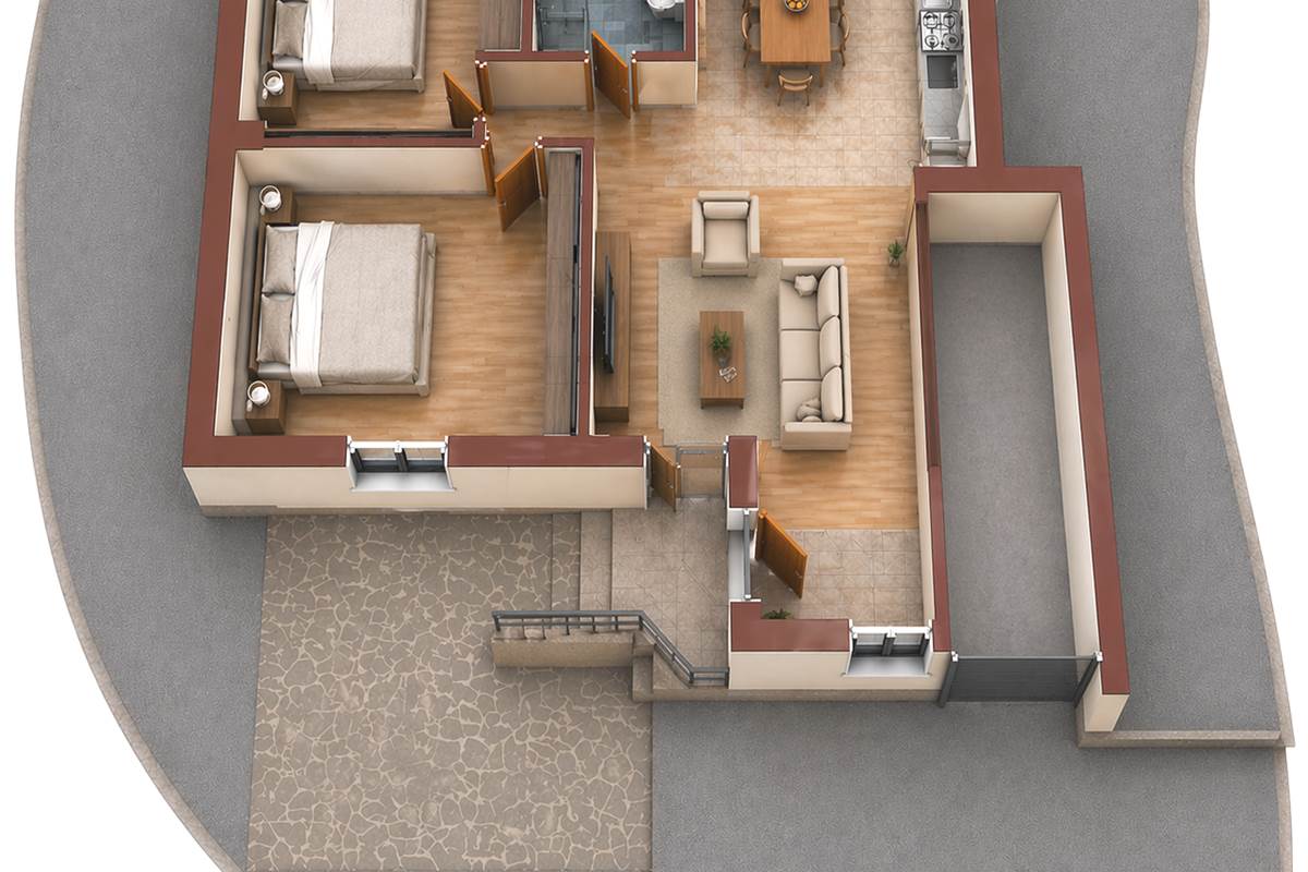 LOMAZZO MANERA NUOVO TRILOCALE PIANO PRIMO CON BOX