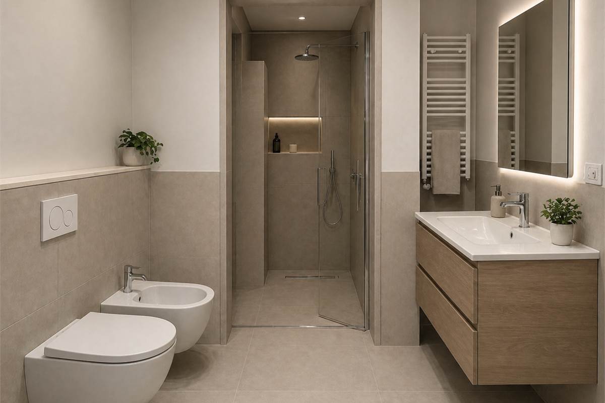 LOMAZZO MANERA NUOVO BILOCALE  IN CORTE CON POSTO AUTO