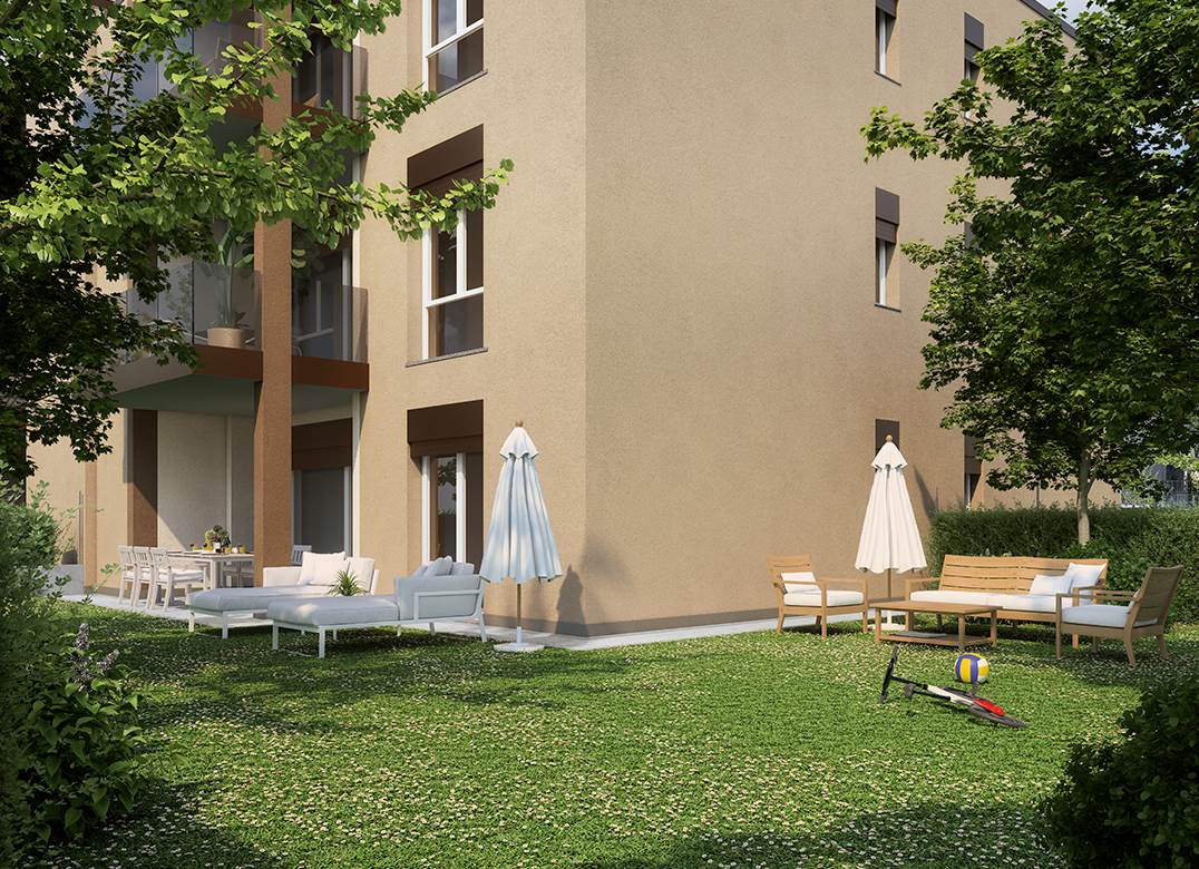 ERBA NUOVO BILOCALE CON GIARDINO