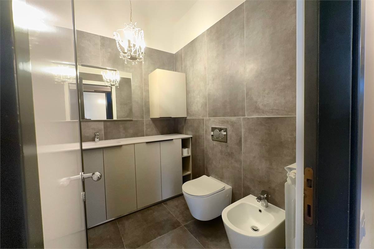 Bagno con doccia