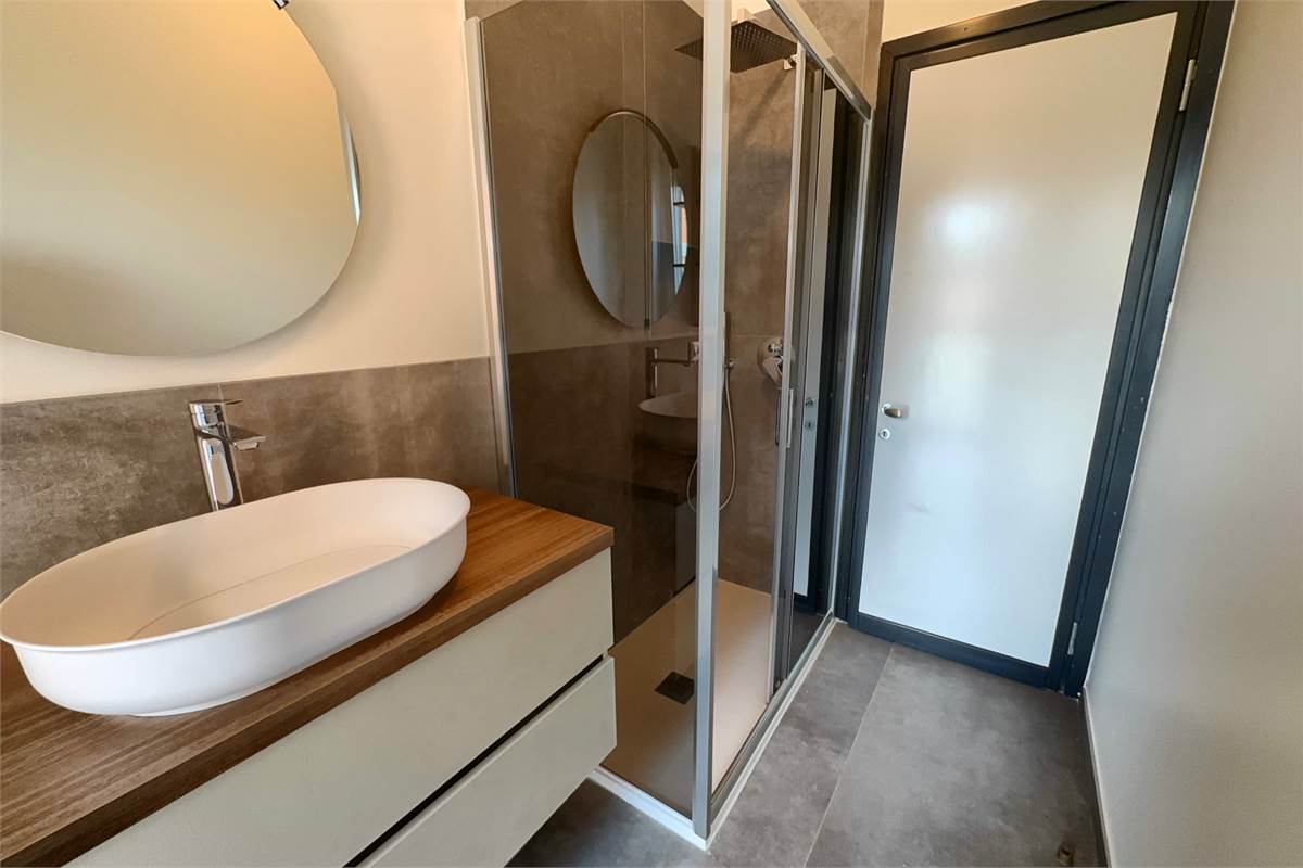 Bagno con doccia