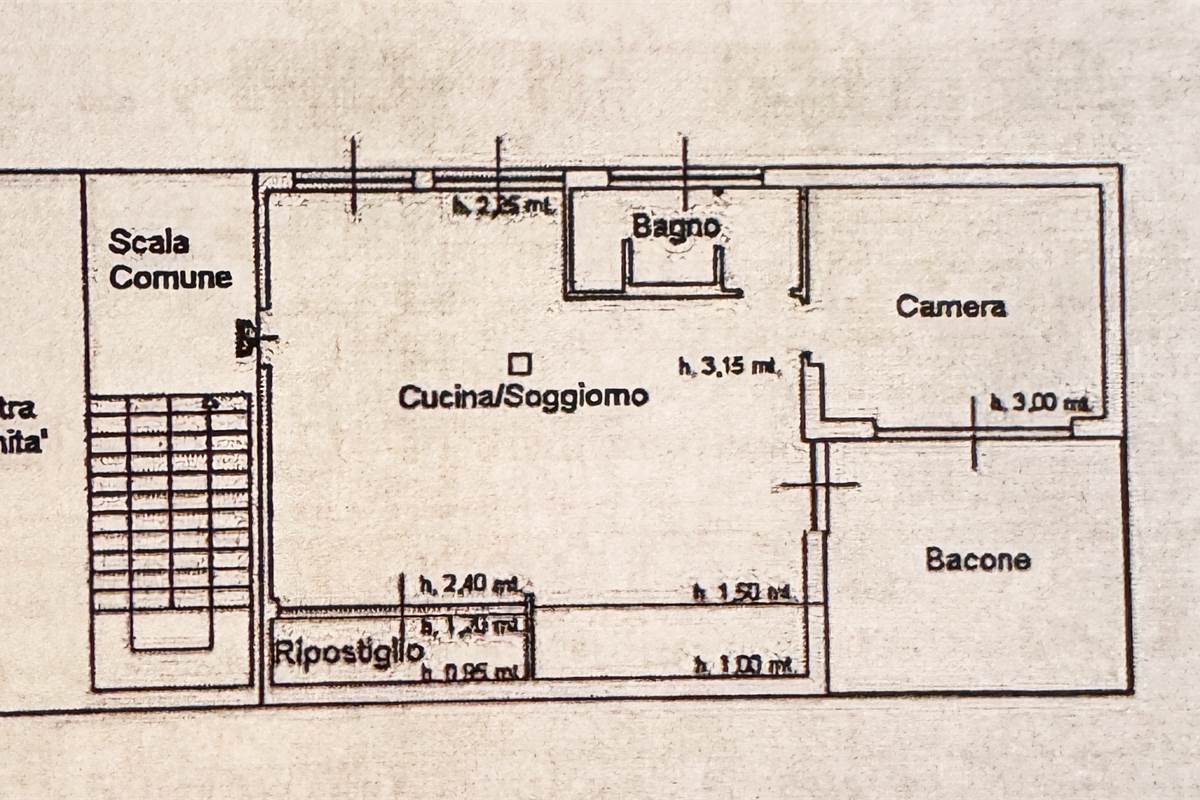 Bilocale in vendita con terrazza e vista panoramica 