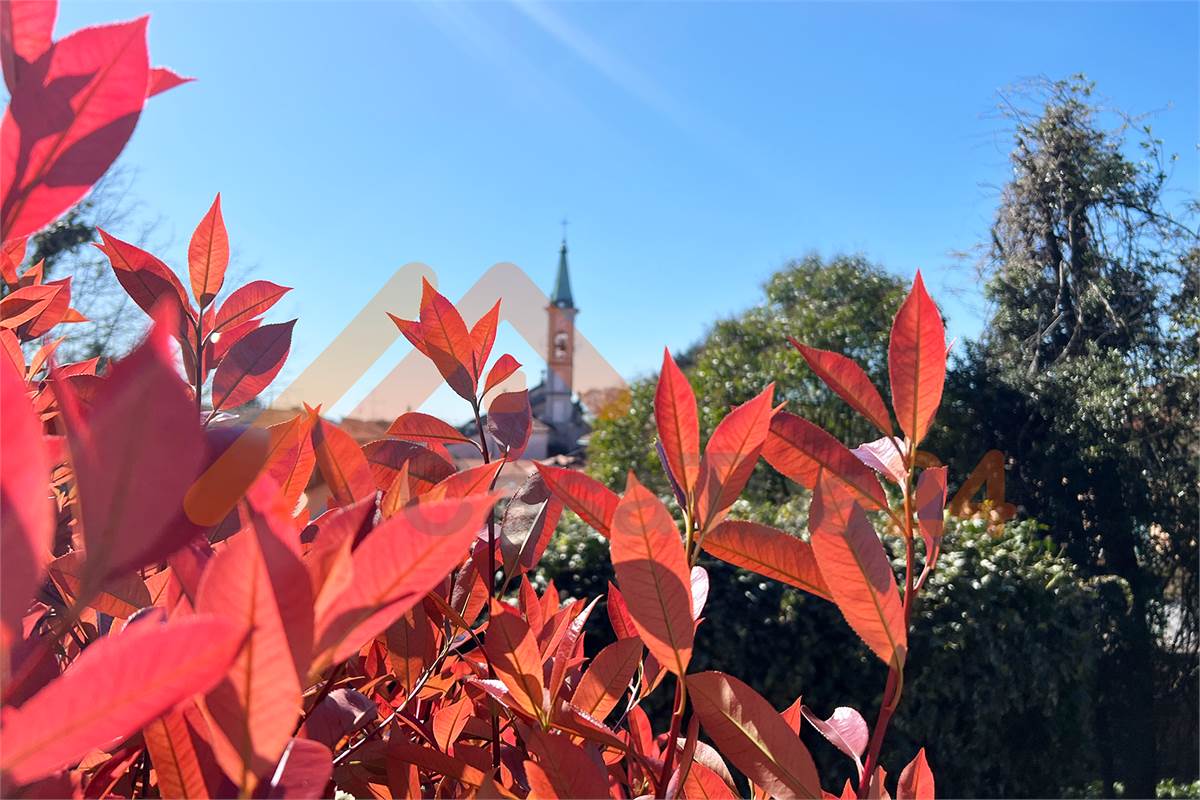 Casale con giardino privato e box