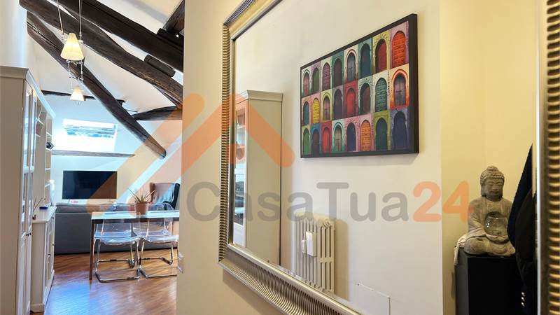 Attico in città murata con posto auto di proprietà