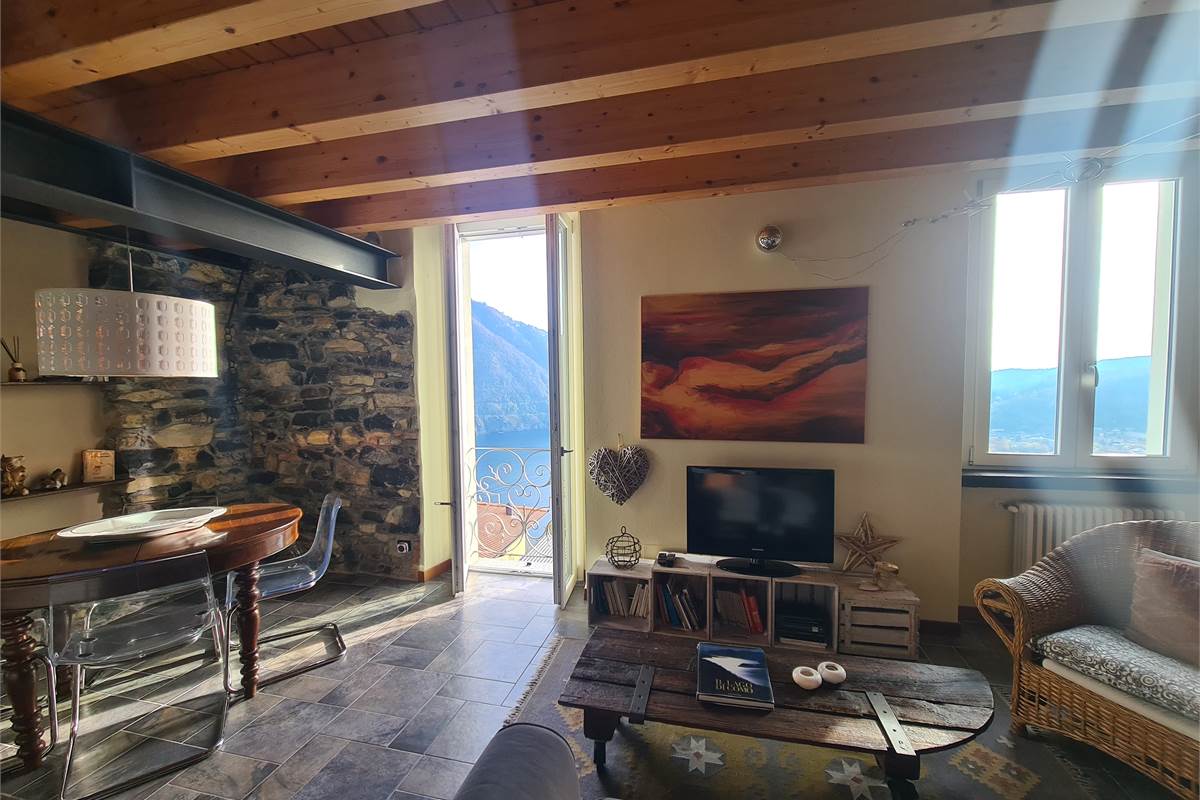 BELLISSIMO BILOCALE CON VISTA LAGO