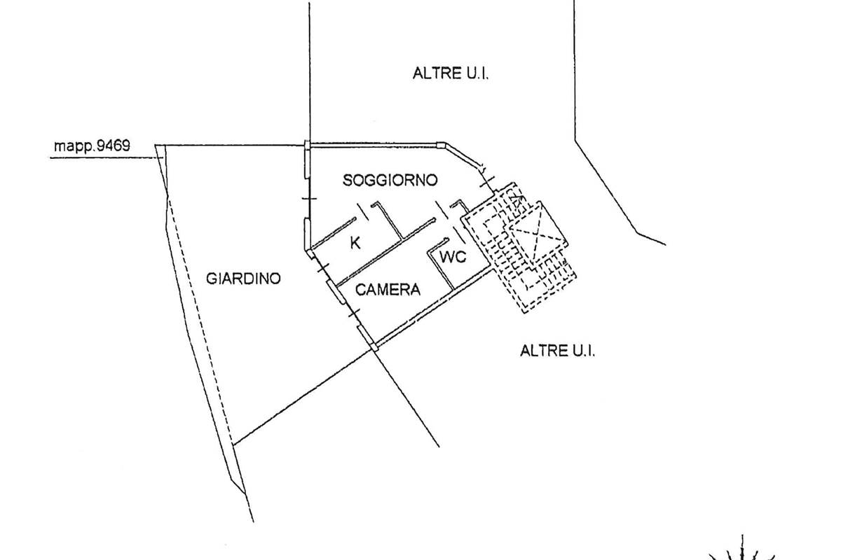 FAVOLOSO BILOCALE CON GIARDINO