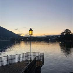 Bilocale arredato con balcone e splendida vista lago – Como