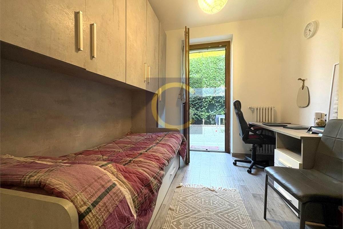 RECENTE APPARTAMENTO TRILOCALE CON GRANDE GIARDINO PRIVATO