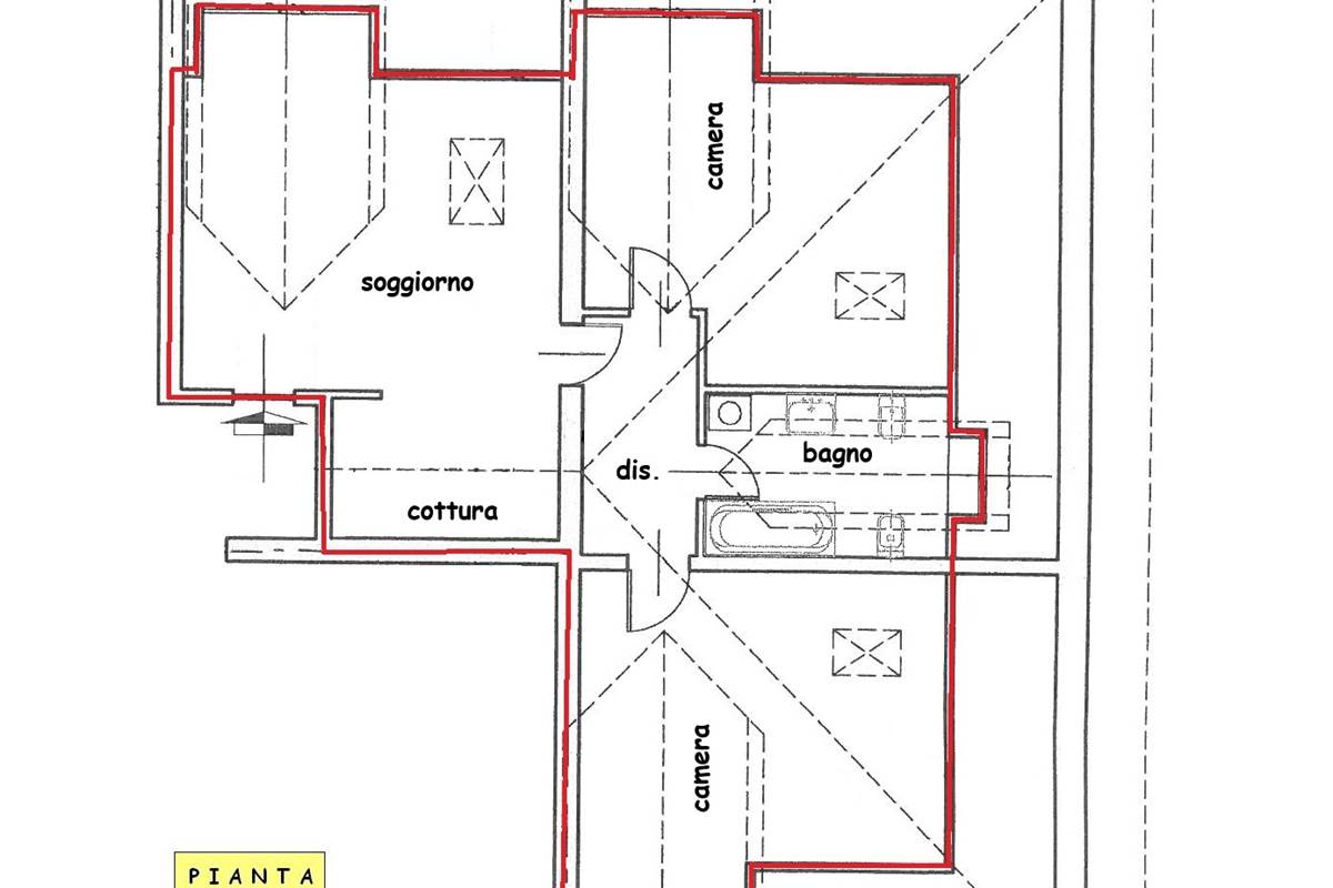 Rif. 3031 - Merone/3 locali