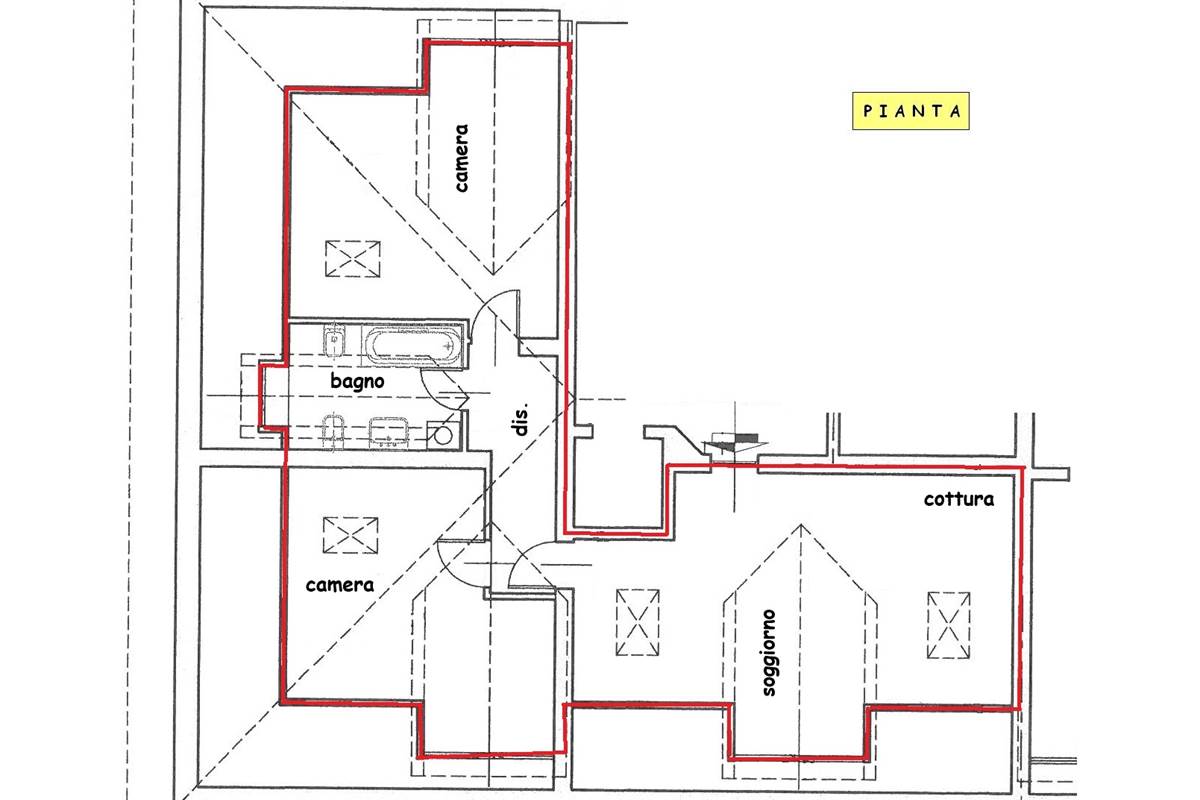 Rif. 3031 - Merone/3 locali