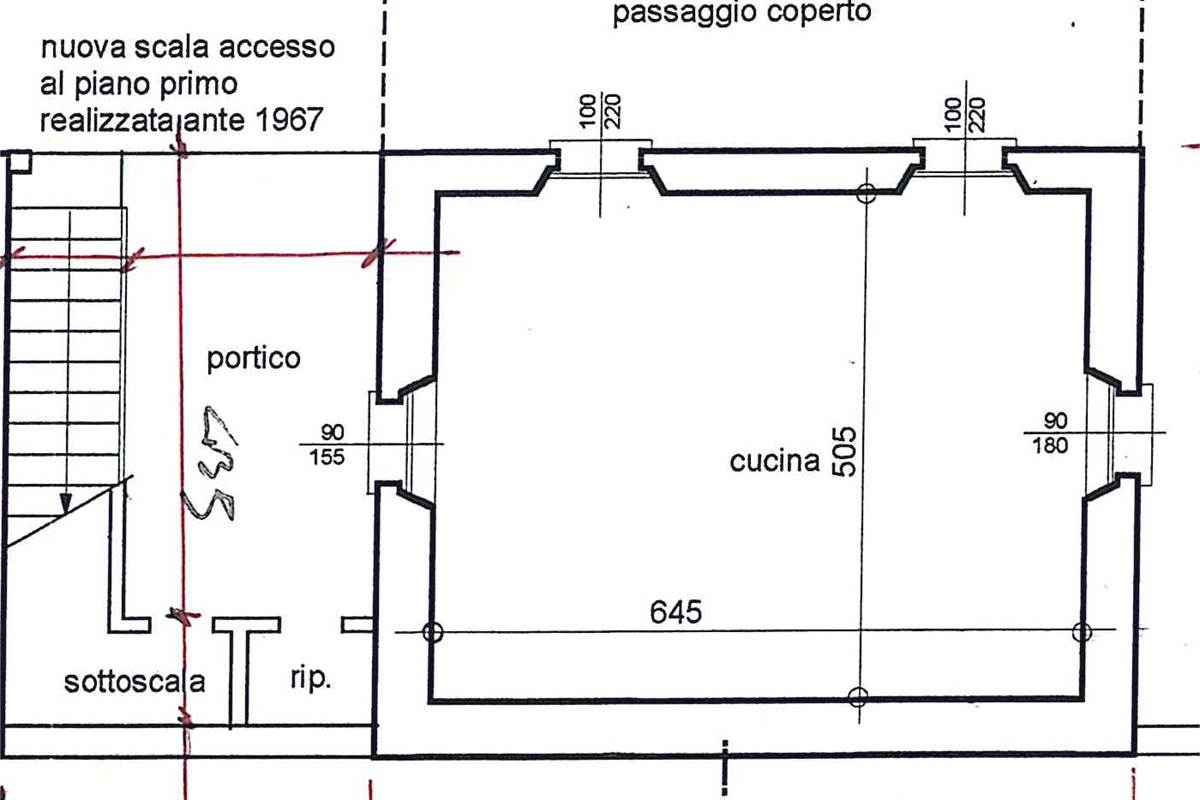 Porzione di casa da ultimare