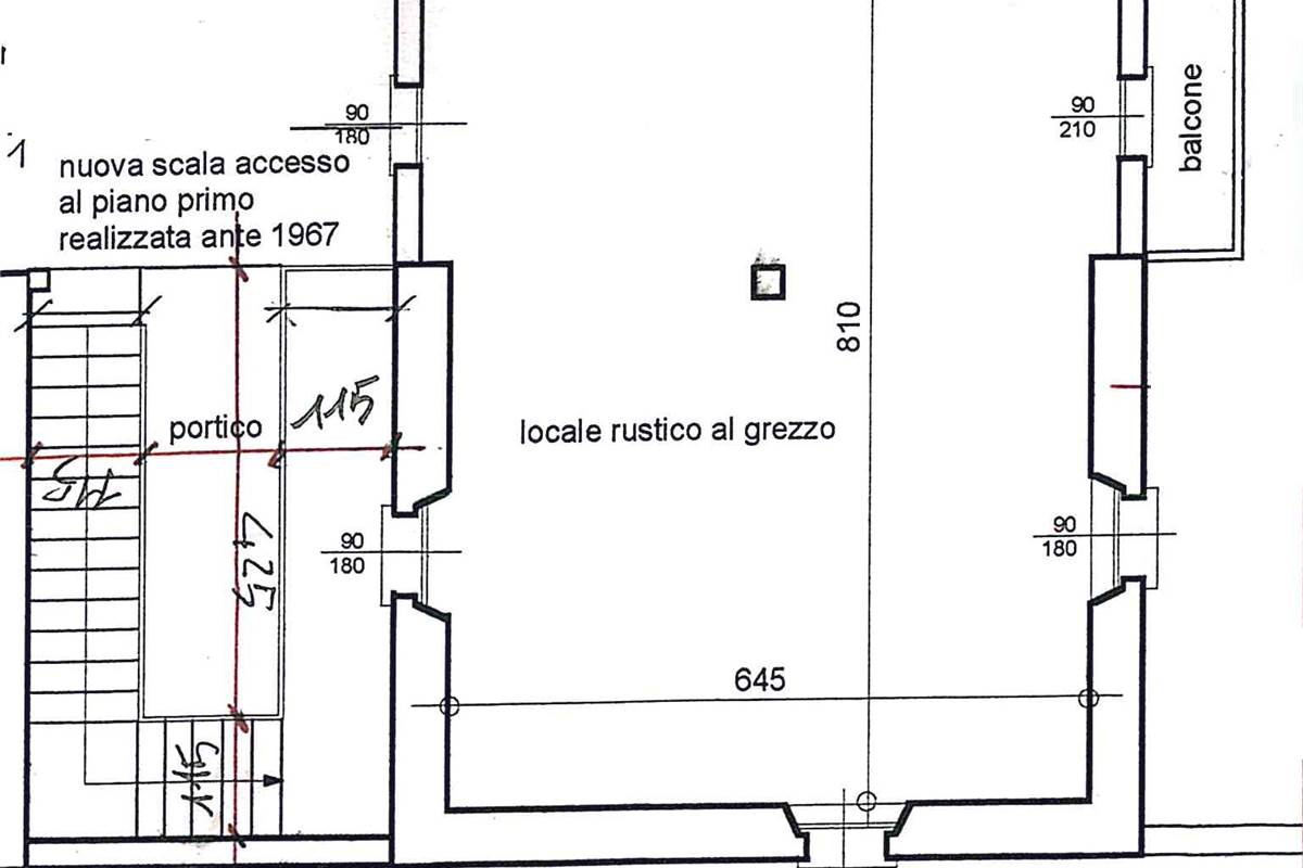 Porzione di casa da ultimare